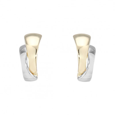 Boucles d'oreilles 2Ors 375 12x6mm