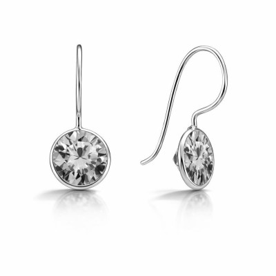 Boucles d'oreilles pendantes Argent 925 Oxyde de zirconium