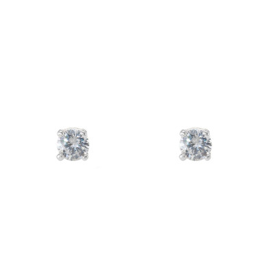 Boucles d'oreilles puces Argent 925 Oxyde de zirconium