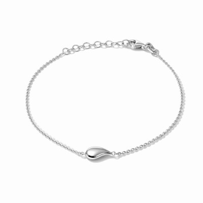 Bracelet Argent 925 rhodié Goutte