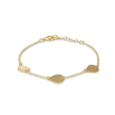 Bracelet Argent doré 925 Gouttes