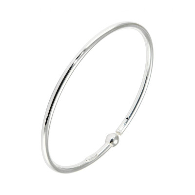Bracelet Jonc en Argent 925 pour Charm's (62x52mm)