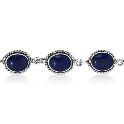 Bracelet Lapis Lazuli Argent 925