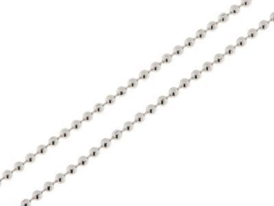 Chaine Argent boules - 1.9mm - 45cm