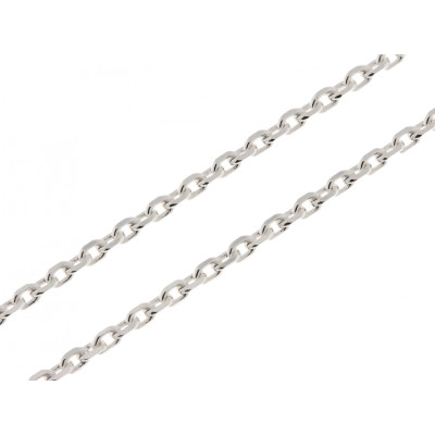 Chaine Argent Maille Forcat 2.5mm - 55cm