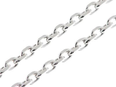 Chaine Argent Maille Forcat 2.5mm - 70cm