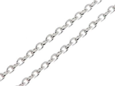 Chaine Argent Maille Forcat  2mm - 50cm