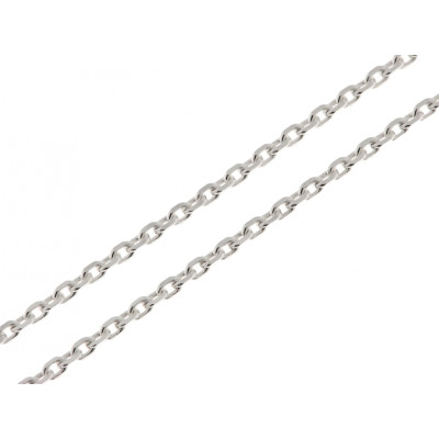 Chaine Argent Maille Forcat 2mm - 55cm