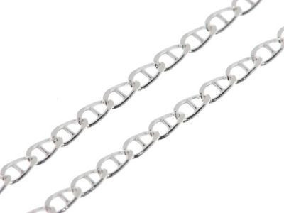 Chaine Argent Maille Marine 2mm - 40cm