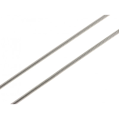Chaine Argent Maille Serpent 1.1mm - 40cm