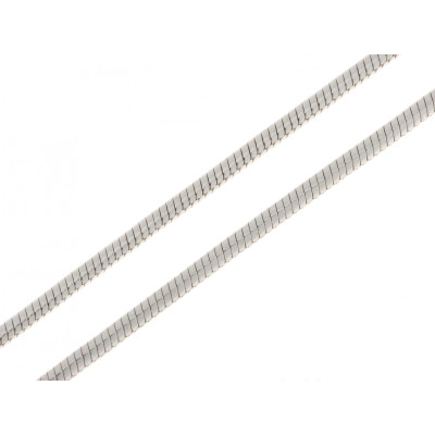 Chaine Argent Maille Serpent 2.1mm - 40cm