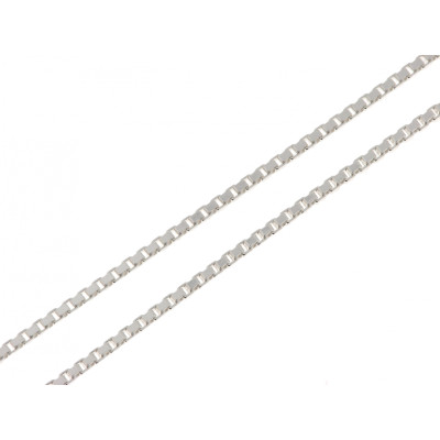 Chaine Argent Maille Vénitienne 1.5mm - 45cm