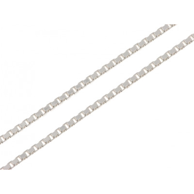 Chaine Argent Maille Vénitienne 1.7mm - 50cm