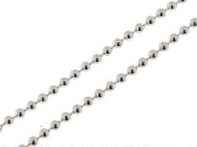Chaine Boules Argent 3mm - 50cm