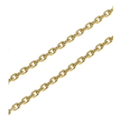 Chaine Or Jaune 750 maille forçat 1.8mm - 40cm