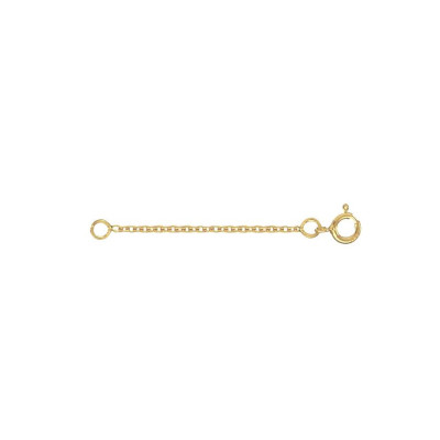 Chaînette d'extension / Rallonge de Chaine de 5cm en Or Jaune 750
