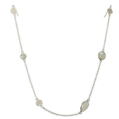 Collier Argent 925 et Labradorite 
