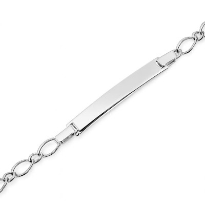 Gourmette Argent à graver 4.5mm x 18cm