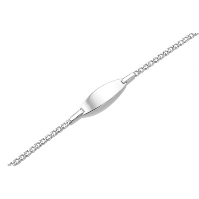 Gourmette Enfant  en Argent 2.2mm x 17cm