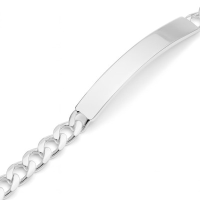 Gourmette Mixte en Argent 5.8mm x 18cm