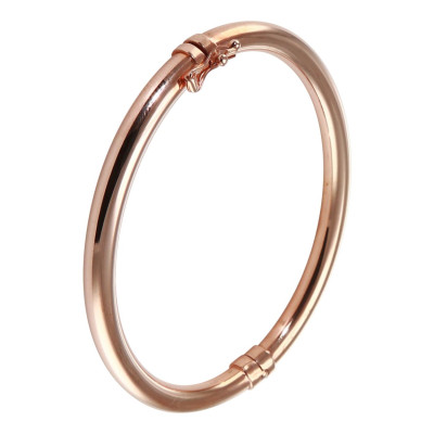 Jonc or rose 375 section ronde 5mm
