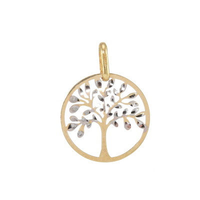 Pendentif 2 Ors 375 Arbre de vie