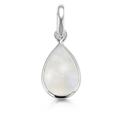 Pendentif Argent 925 Labradorite Poire 14x10mm