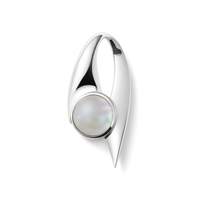 Pendentif Argent 925 Nacre Blanche