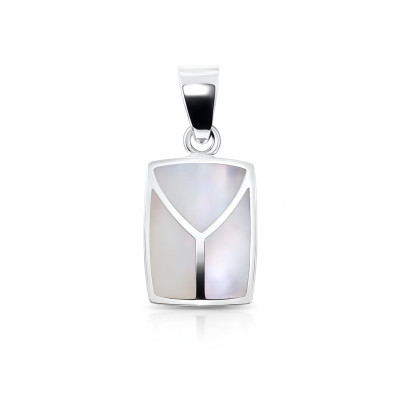Pendentif Argent 925 Nacre