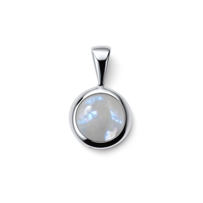 Pendentif Argent 925 Nacre