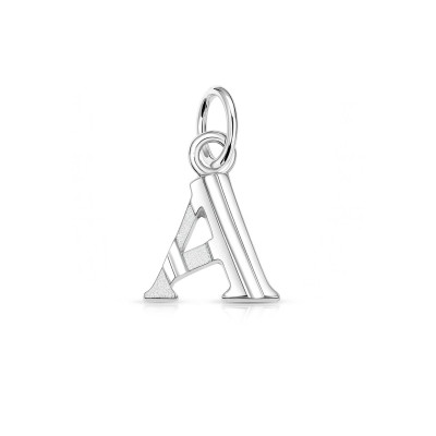 Pendentif Argent  Lettre A - Initiale A