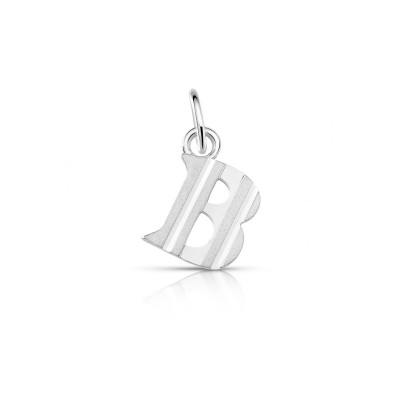 Pendentif Argent  Lettre B - Initale B