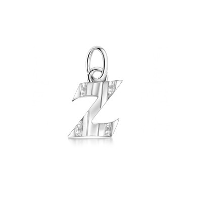 Pendentif Argent  Lettre Z - Initiale Z
