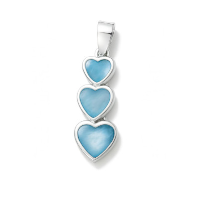 Pendentif Argent  Nacre