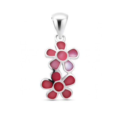 Pendentif Argent  Nacre