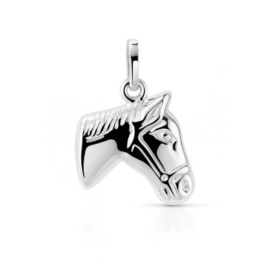 Pendentif Argent  Tête de Cheval