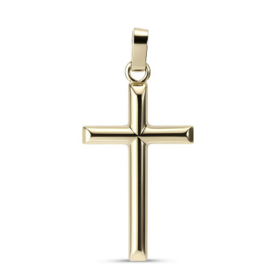 Pendentif Croix Or Jaune 375