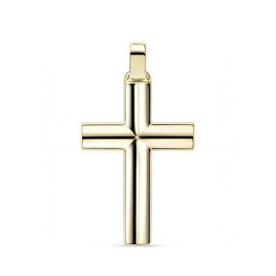 Pendentif Croix Or Jaune 375