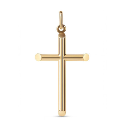 Pendentif Croix Or Jaune 375