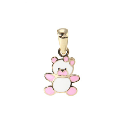 Pendentif Or Jaune 375 Ourson