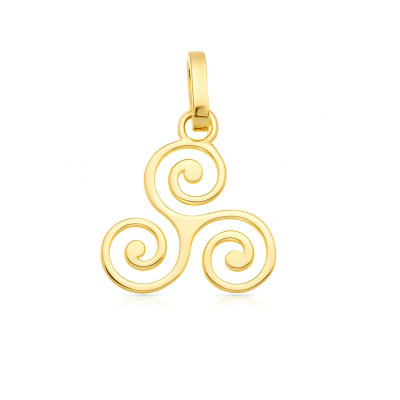 Pendentif Triskel Or Jaune 750