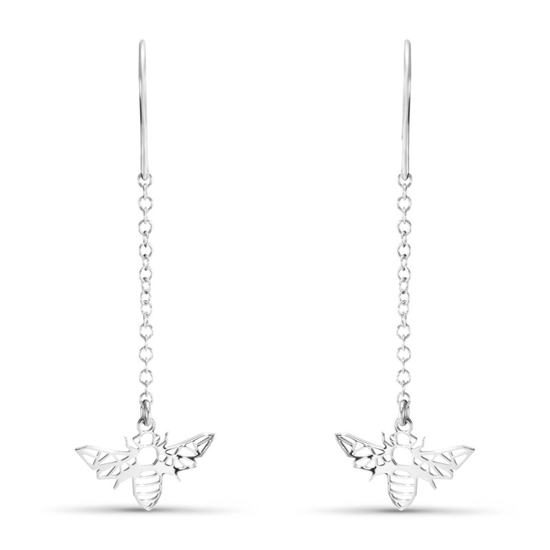 Boucles D'oreilles Pendantes Abeille En Acrylique - Mignonnes Et Légères Pour Femmes Et Filles - 8