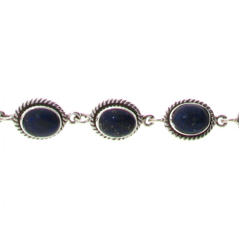 Bracelet Lapis Lazuli Argent 925