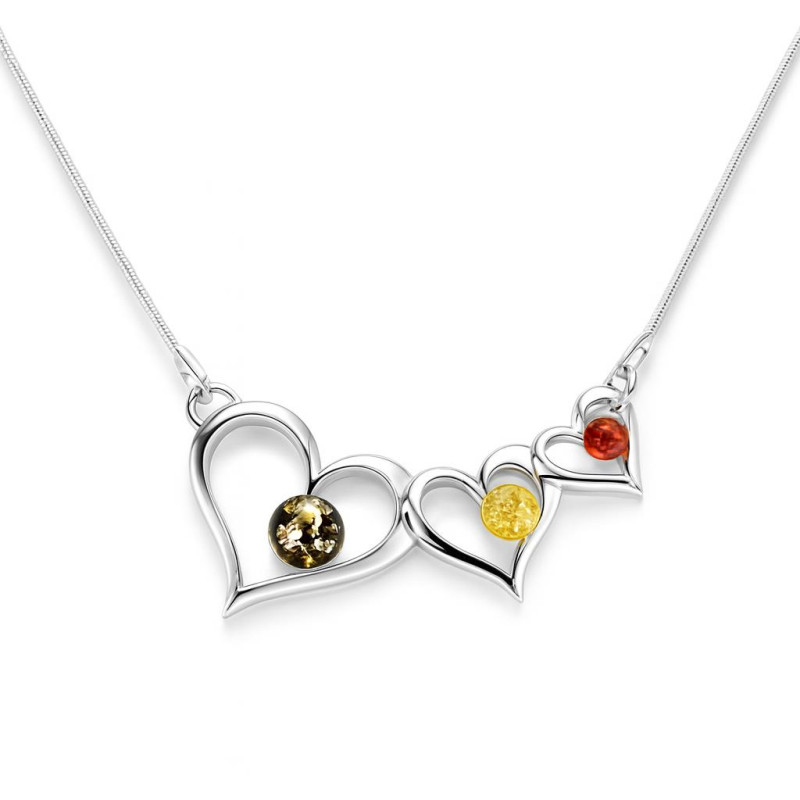 Set Gioielli Donna in Argento 925 - Collana 45 cm con Ciondolo
