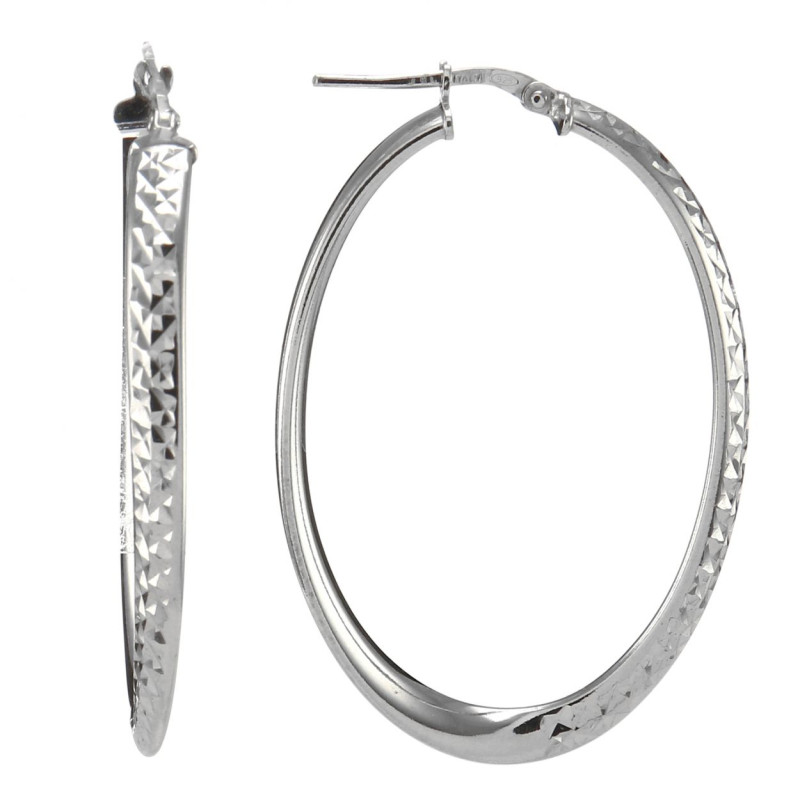 Pendentif Zodiaque Poissons En Argent 925 Rhodié - Ovale 18mm, Filigrane, Neuf Avec étiquettes