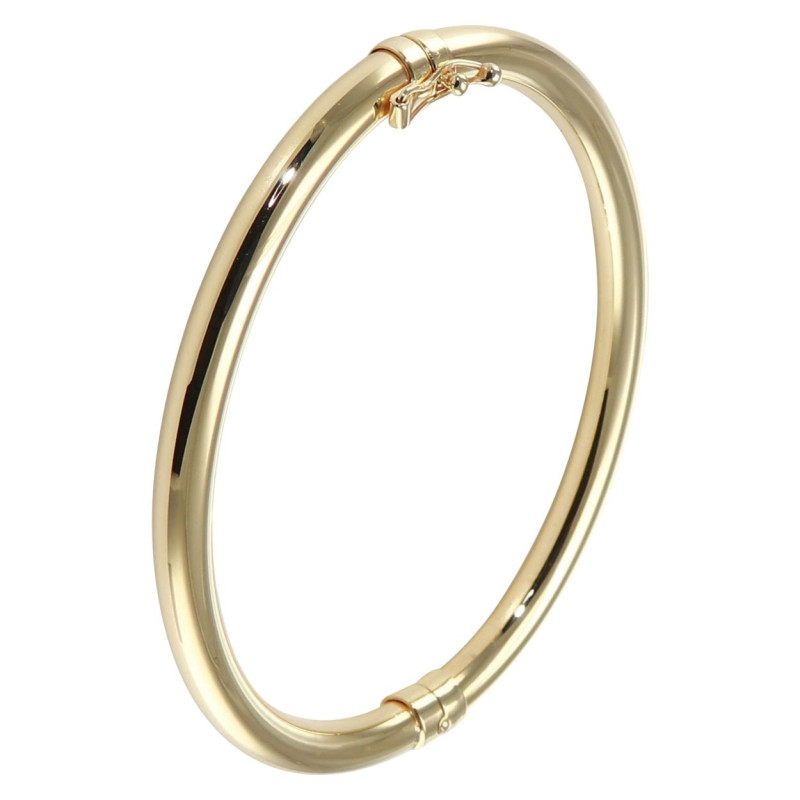 Jonc Bébé En Or 9 Carats (375/1000) - Largeur 3 Mm - Pour Enfant - Neuf Avec Étiquettes