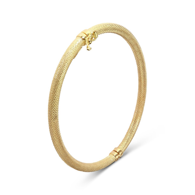 Jonc Pour Femme En Or 9 Carats (375/1000), Largeur 4mm – Neuf Avec étiquettes