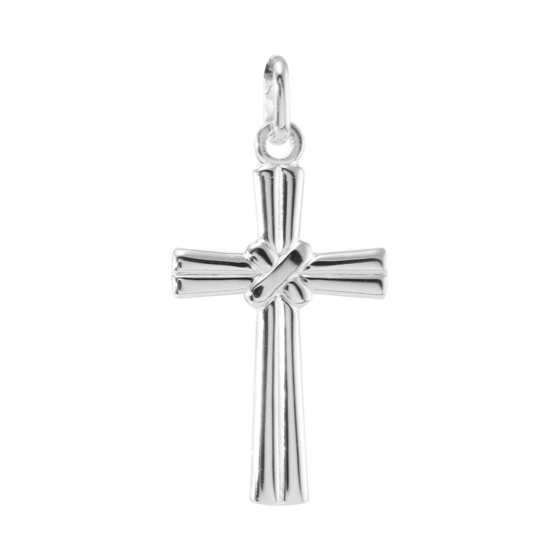 Pendentif Croix En Argent 925 - Référence 96028 - Occasion - Bijou Argenté