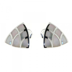 boucles d'oreilles nacre