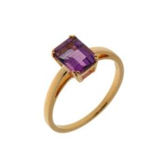 Bague Améthyste Or Jaune